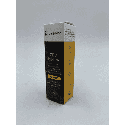 CBD Isolate 20% CBD 2000mg 10ml