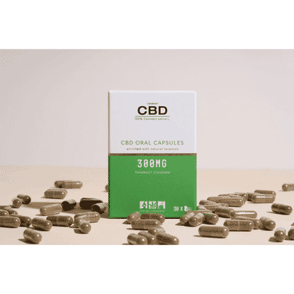 CBD Oral Capsules 300mg 30s