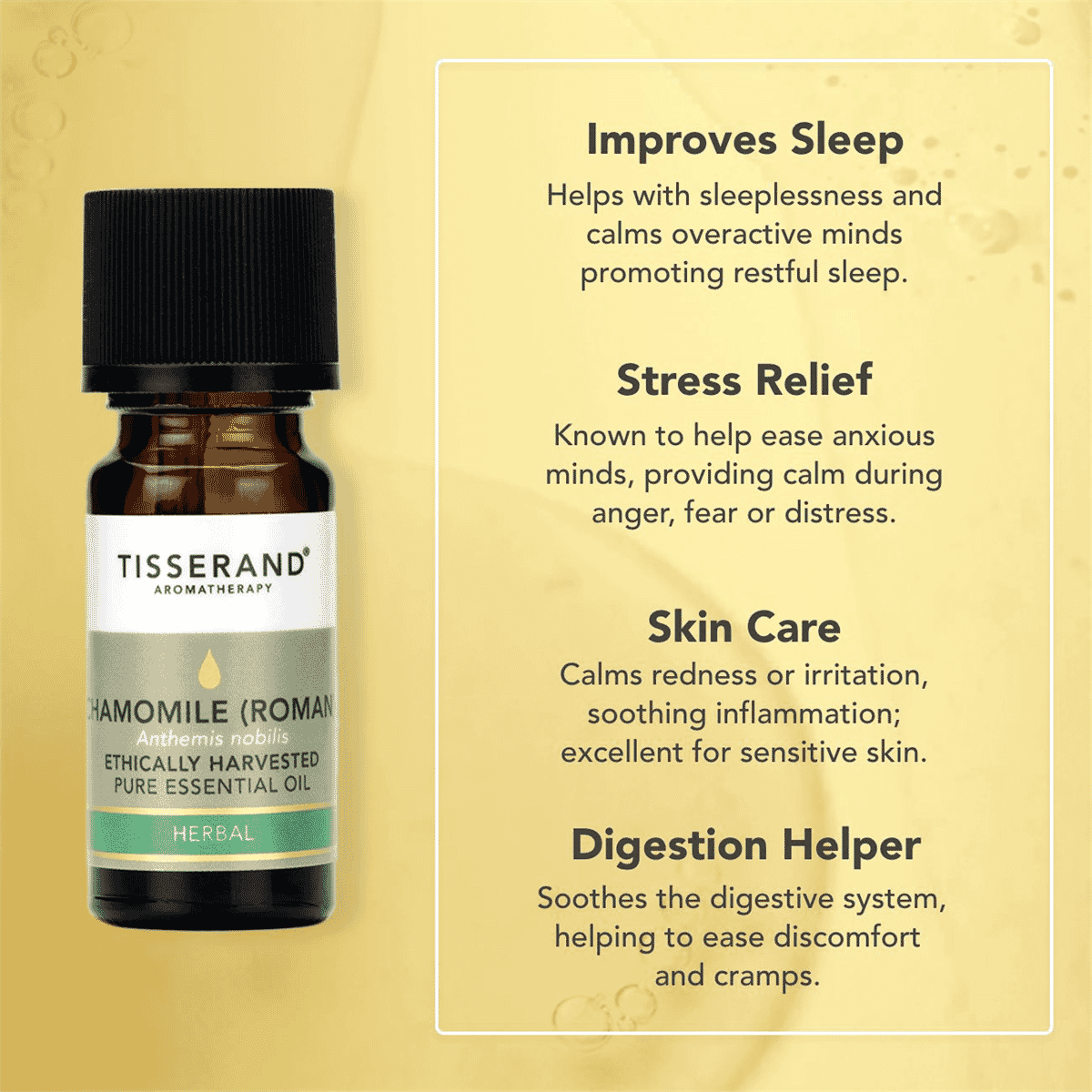 Chamomile (Roman) Ethically Harvested Pure Essential Oil  9ml