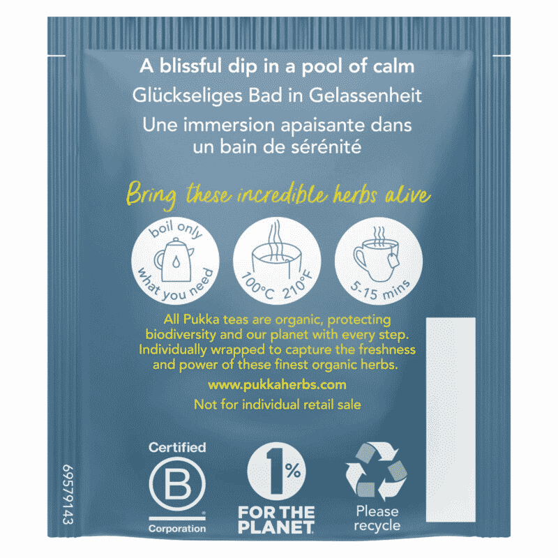 Chamomile, Vanilla & Manuka Honey Tea 20 Sachets