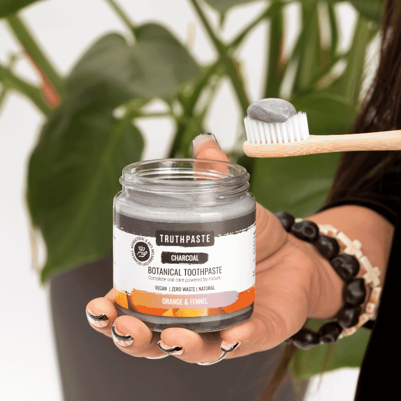 Charcoal Botanical Toothpaste Orange & Fennel 100ml