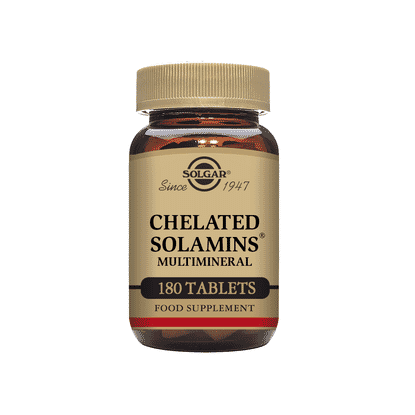Chelated Solamins Multimineral 180's (Tablets)