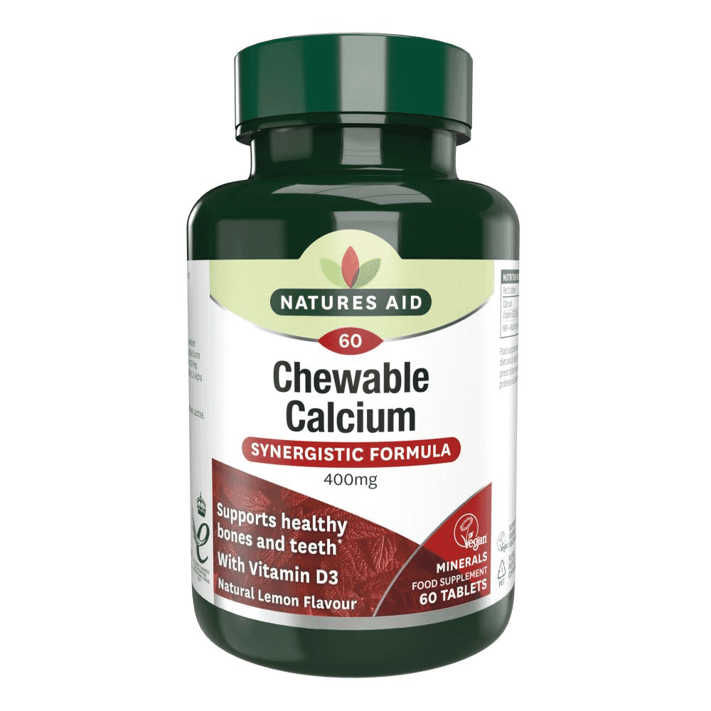 Chewable Calcium (Synergistic Formula) 400mg 60s
