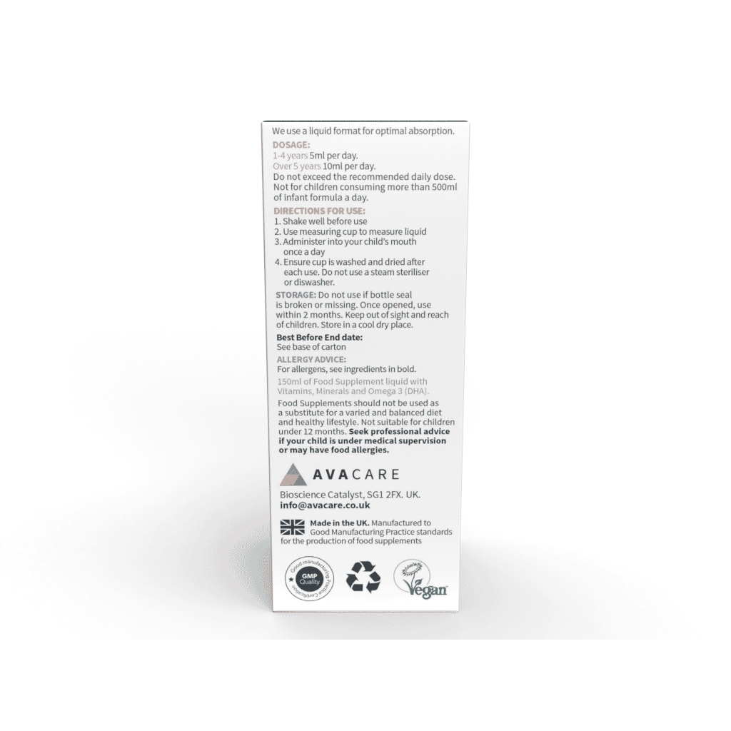 Child Multi-Vitamin & Mineral + Omega 3 150ml