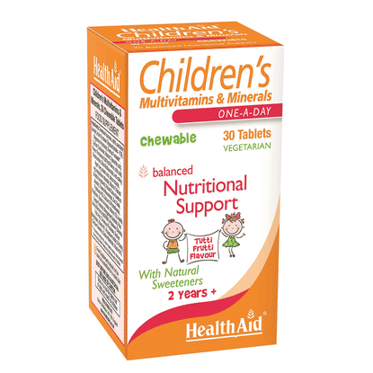 Children's Multivitamins & Minerals Tutti Fruity Flavour 30s