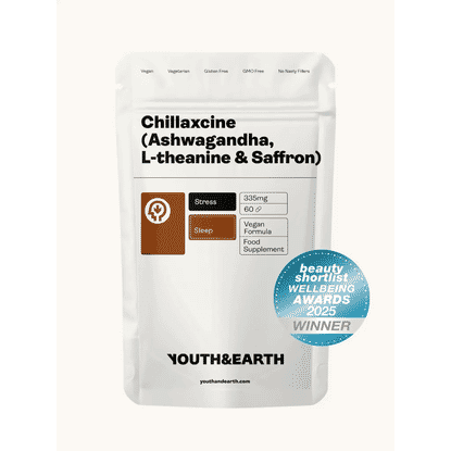 Chillaxcine (Ashwagandha, L-theanine & Saffron) 60s