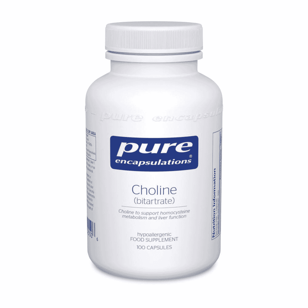 Choline Bitartrate 100s