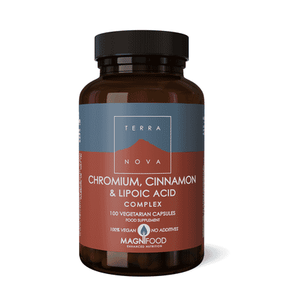 Chromium, Cinnamon & Lipoic Acid Complex 100s