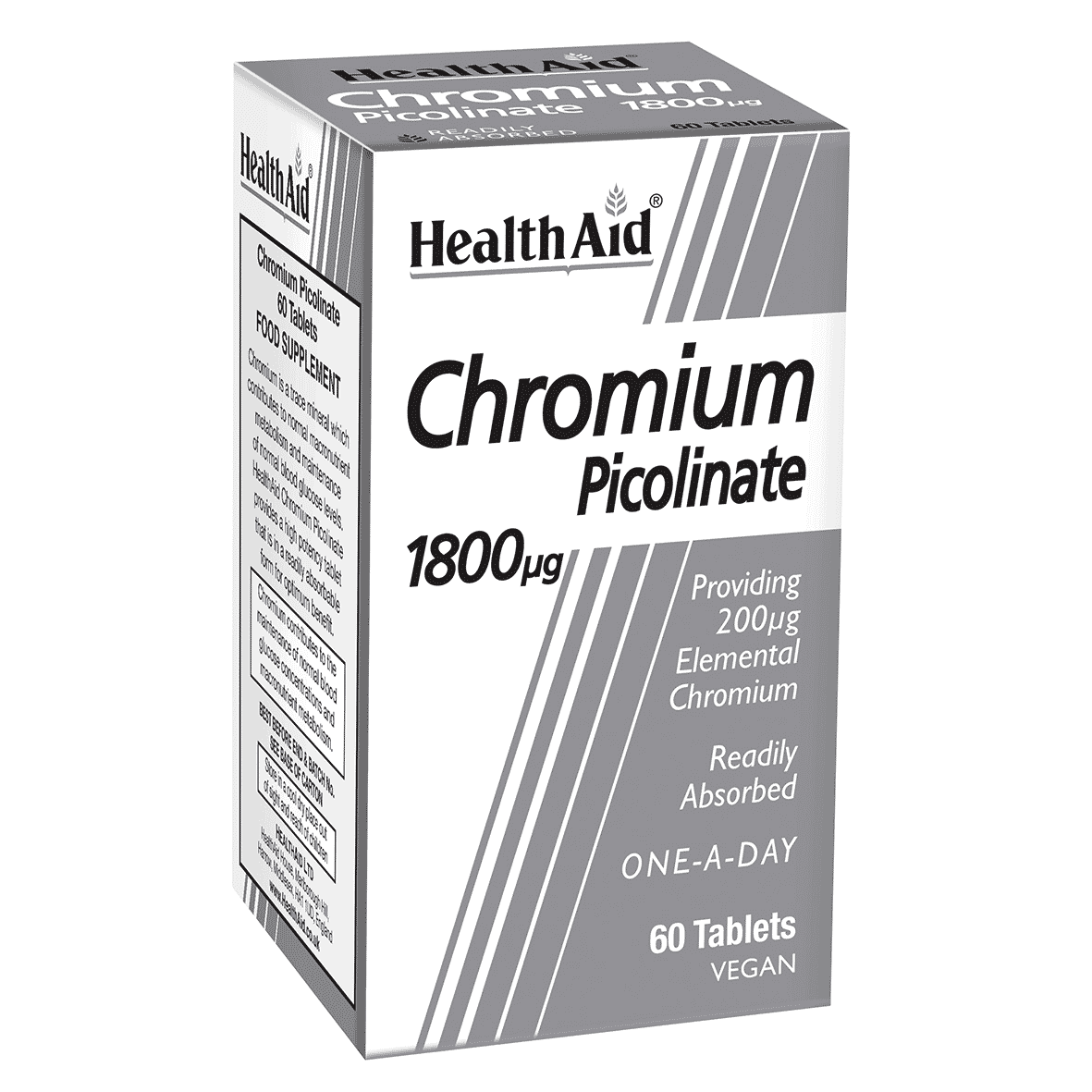 Chromium Picolinate 1800ug 60s