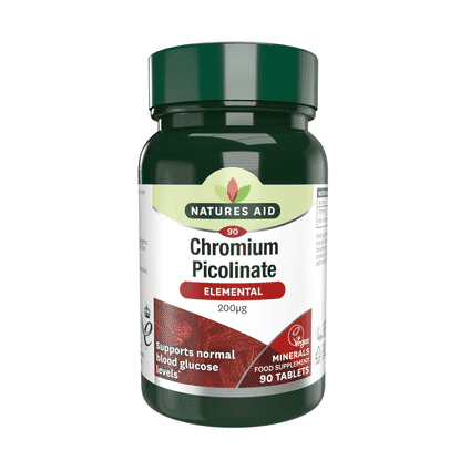 Chromium Picolinate (Elemental) 200µg 90s
