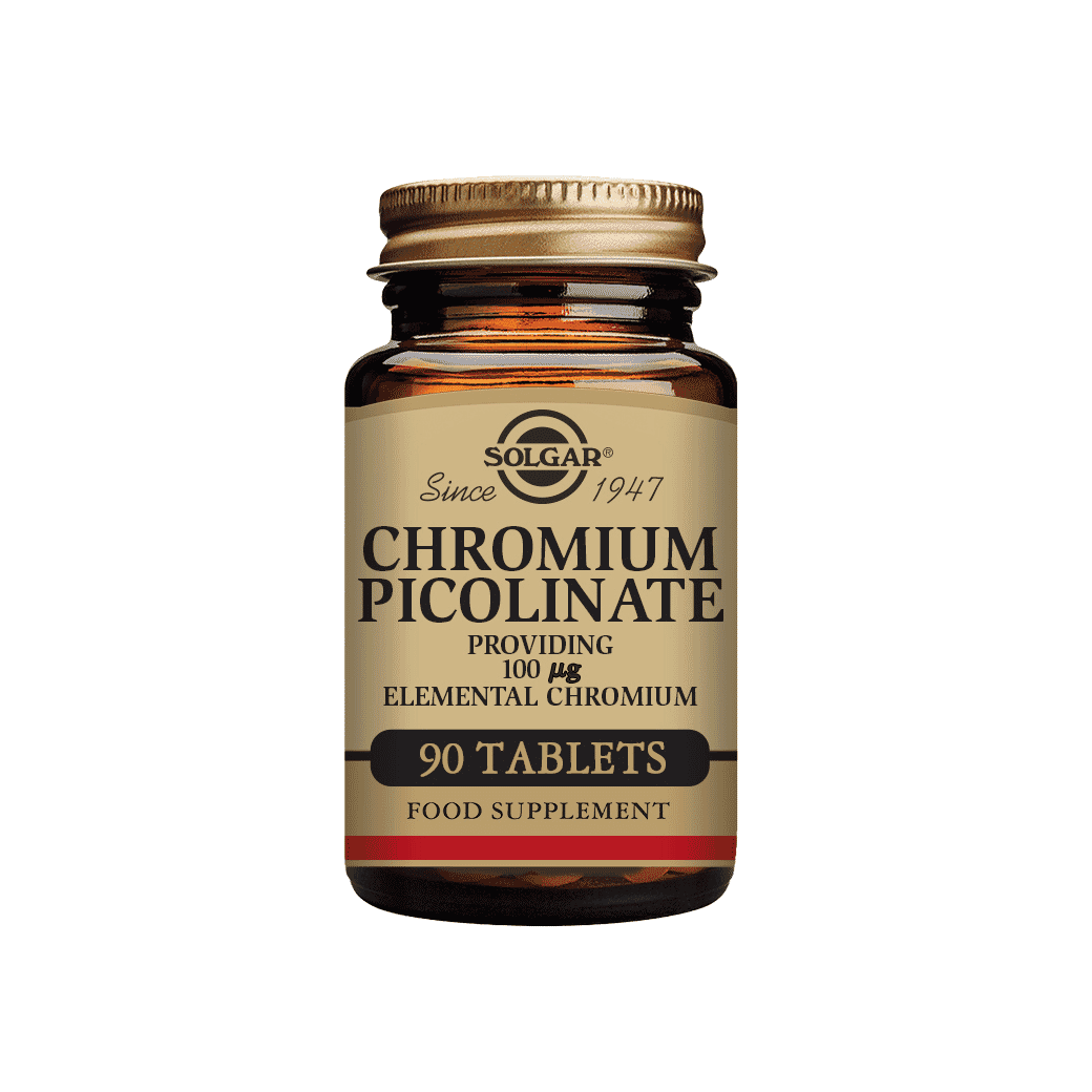 Chromium Picolinate Providing 100ug Elemental Chromium 90s