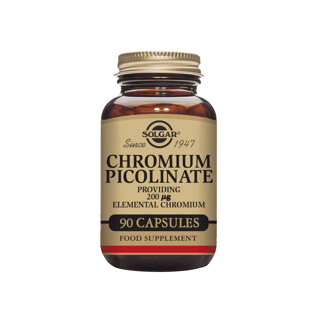 Chromium Picolinate Providing 200ug Elemental Chromium 90s