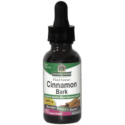 Cinnamon Bark (Organic Alcohol) 30ml