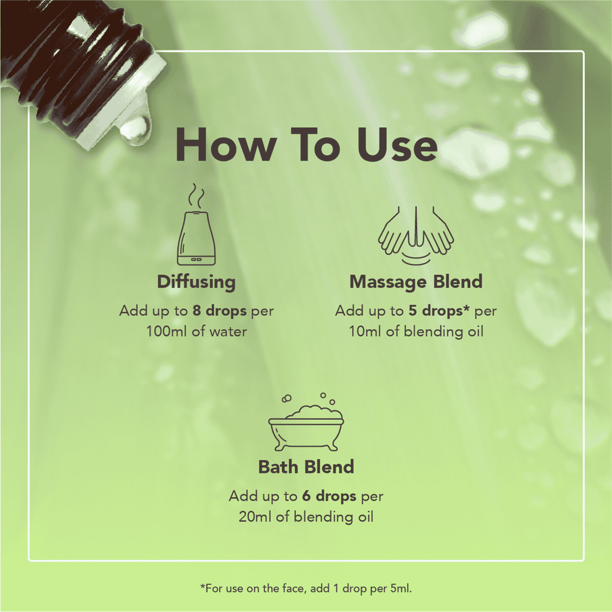 Citronella Organic Pure Essential Oil 9ml