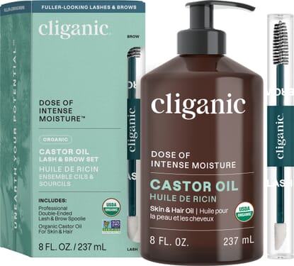 Cliganic Organic Castor Oil, 8oz