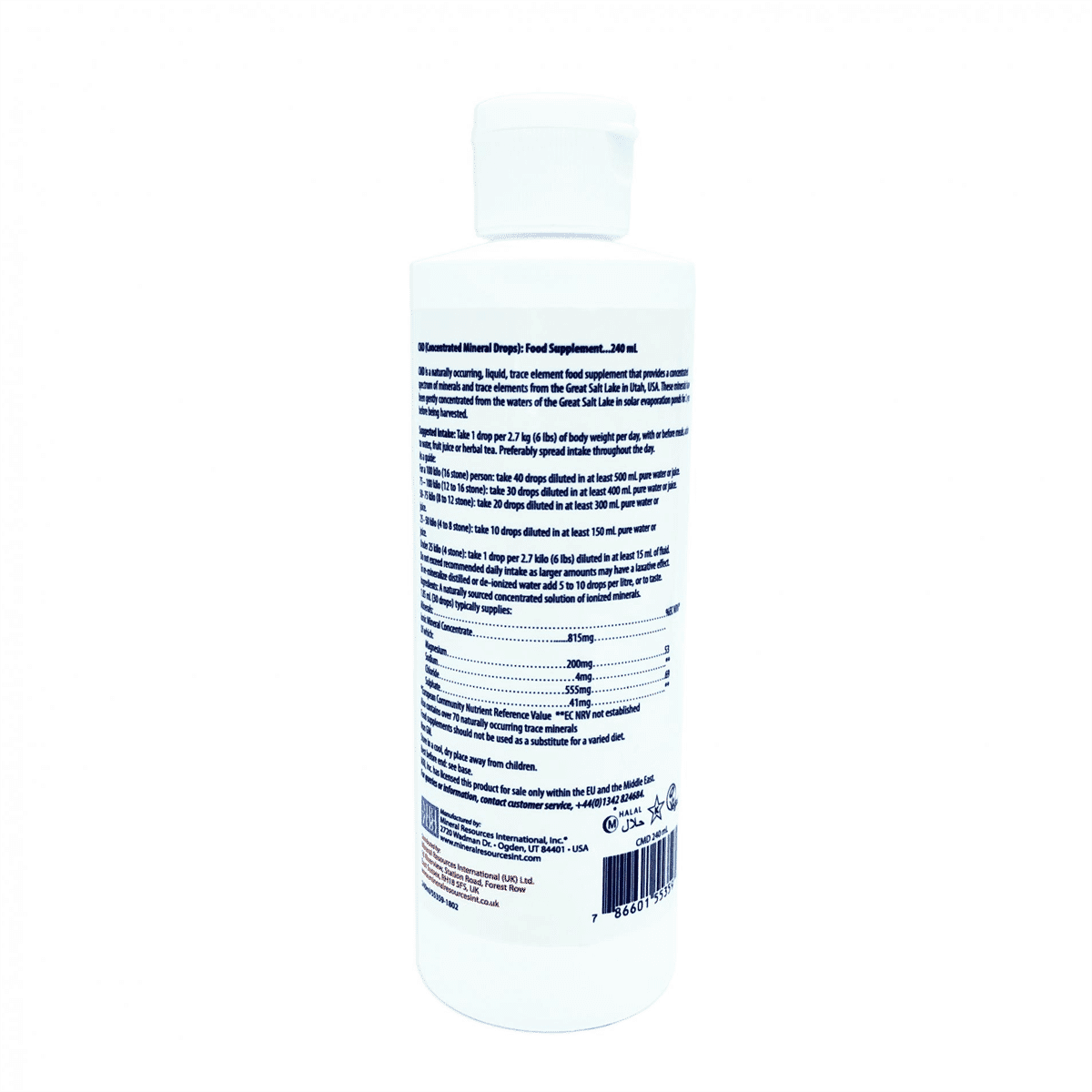 CMD (Concentrated Mineral Drops) 240ml