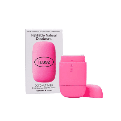 Coconut Milk Refillable Natural Deodorant Starter Pack 40g