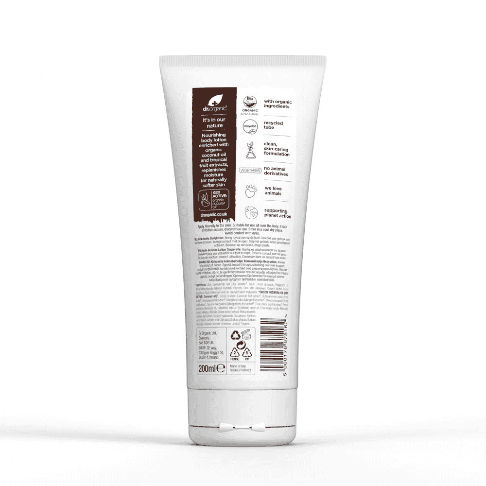 Coconut Oil Body Lotion 200ml