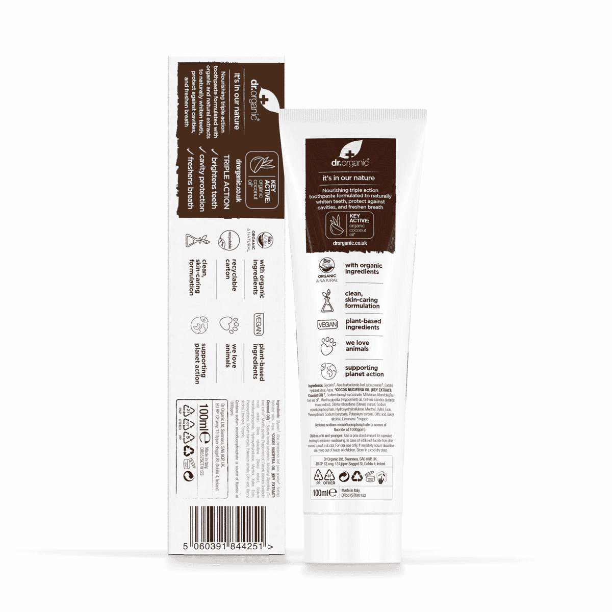 Coconut Oil Toothpaste 100ml