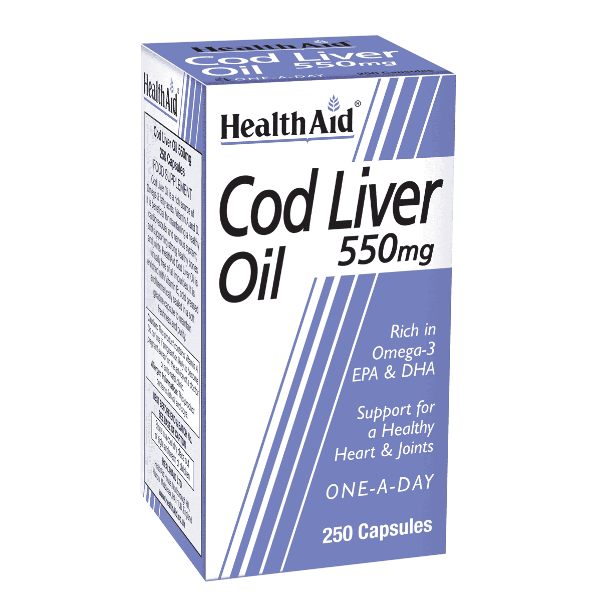 Cod Liver Oil 550mg 250s