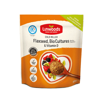 Cold Milled Flaxseed with Bio-Cultures & Vitamin D 360g