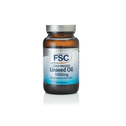 Cold Pressed Linseed Oil 1000mg 60s