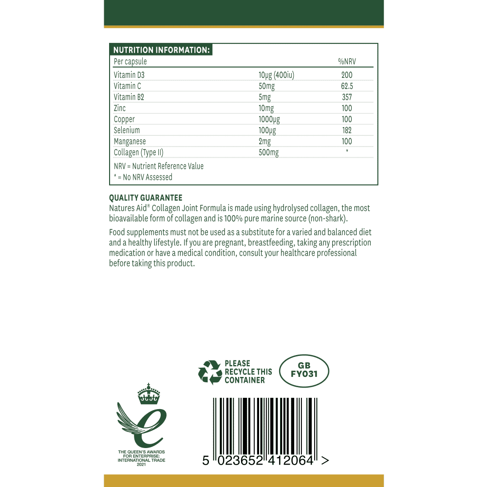 Collagen Joint Formula (Hydrolysed Collagen) 60s