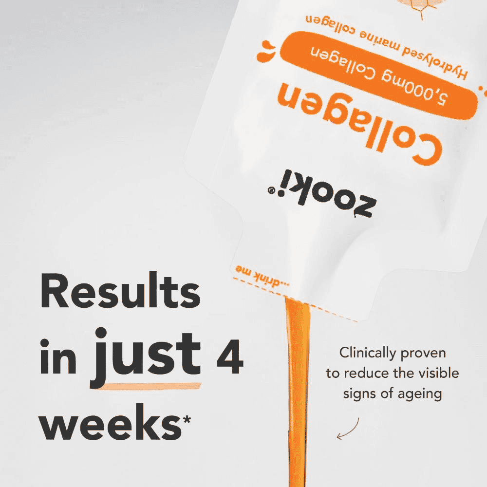 Collagen Liquid Sachets Mango Peach Flavour 5,000mg 14x15ml Sachets CASE