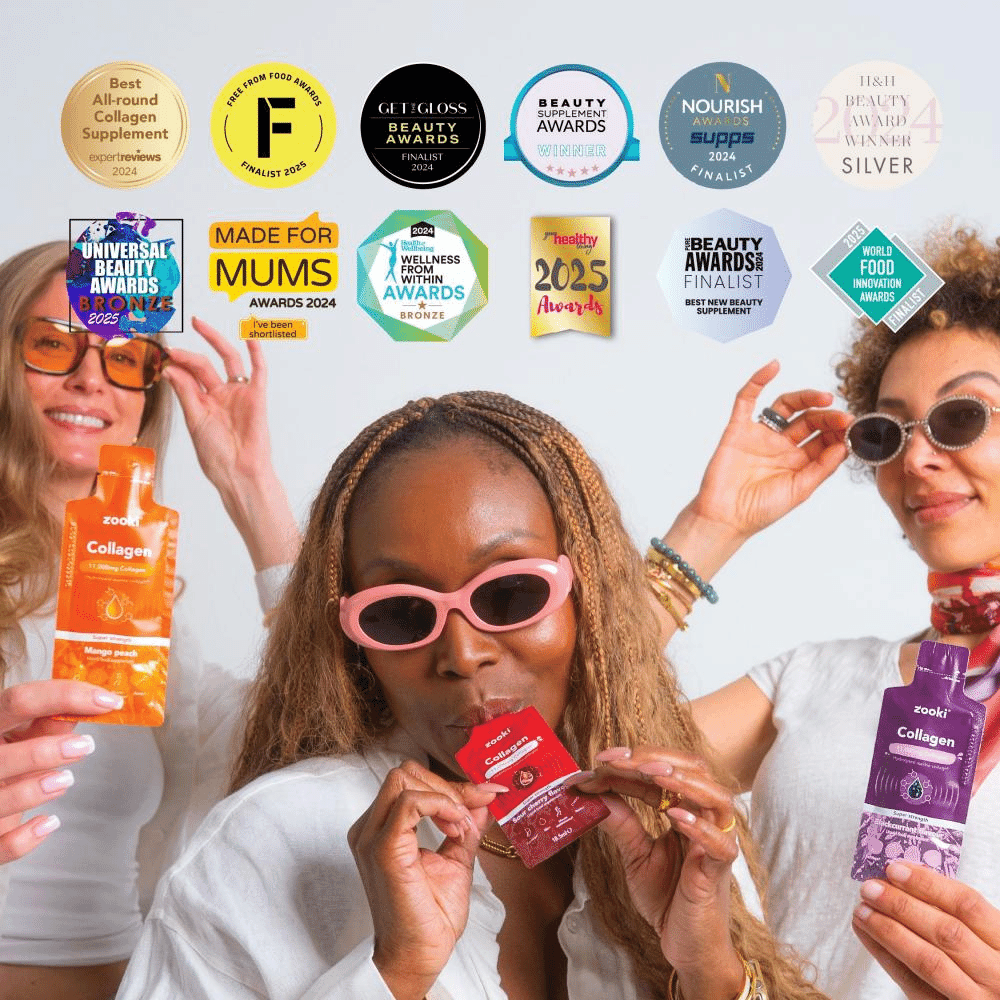 Collagen Liquid Sachets Sour Cherry Flavour 11,000mg 14x18.5ml CASE