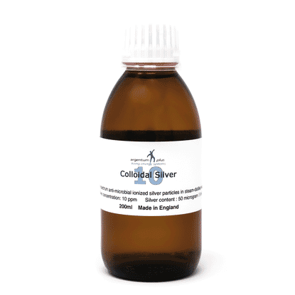 Colloidal Silver 10ppm 200ml Screw Top