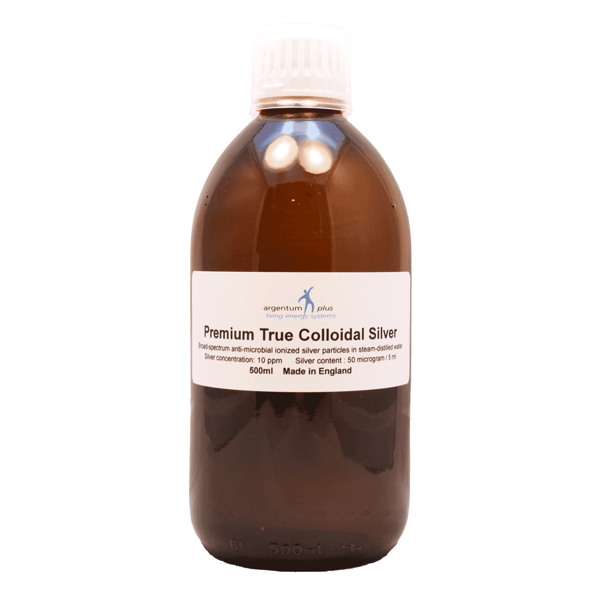 Colloidal Silver 10ppm 500ml Screw Top