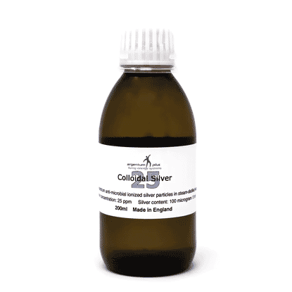 Colloidal Silver 25ppm 200ml Screw Top