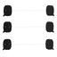 Combo 2 & 4 Electrodes - Range Extender - 5 Pack