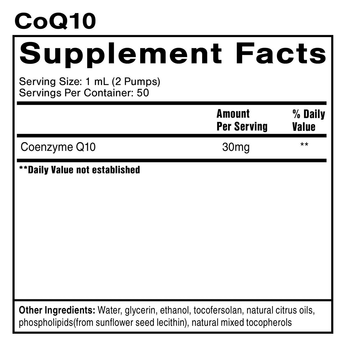 CoQ10 50ml