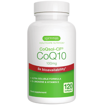 CoQsol-CF® CoQ10 100mg 120s