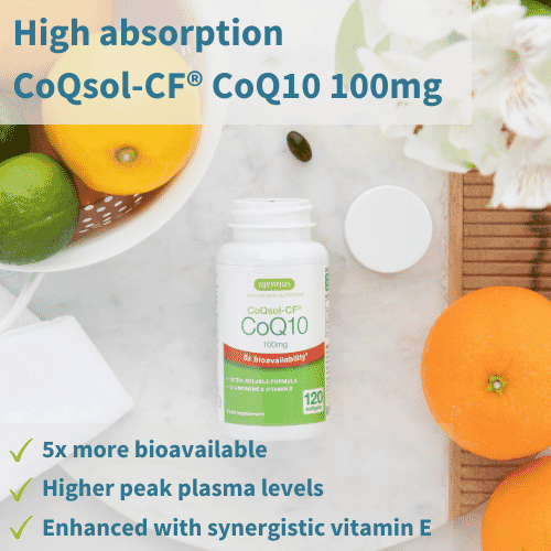 CoQsol-CF® CoQ10 100mg 120s
