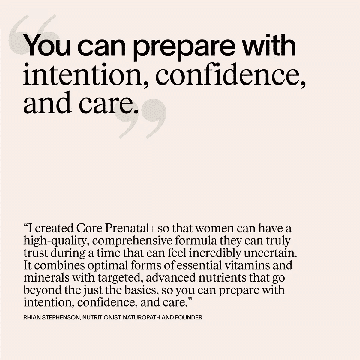 Core Prenatal+ 60s