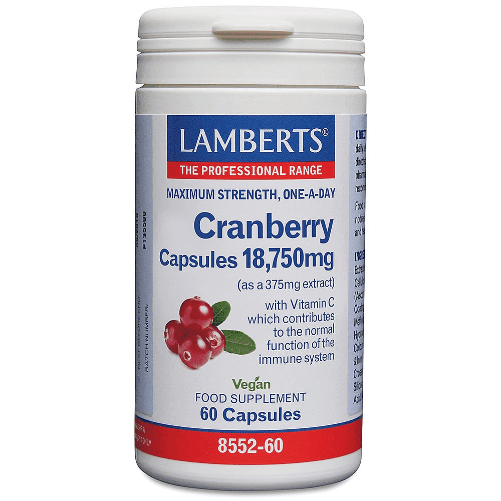 Cranberry Capsules 18,750mg 60s