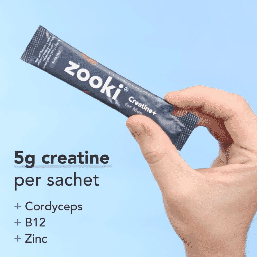 Creatine+ For Men Wild Berry Flavour Powder Sticks 30x6.78g CASE