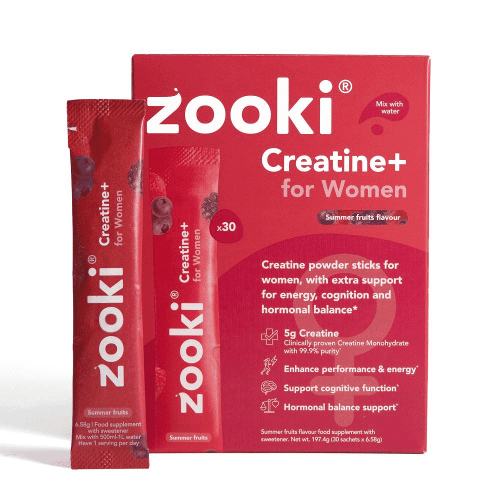 Creatine+ For Women Summer Fruits Flavour Powder Sticks 30x6.58g CASE