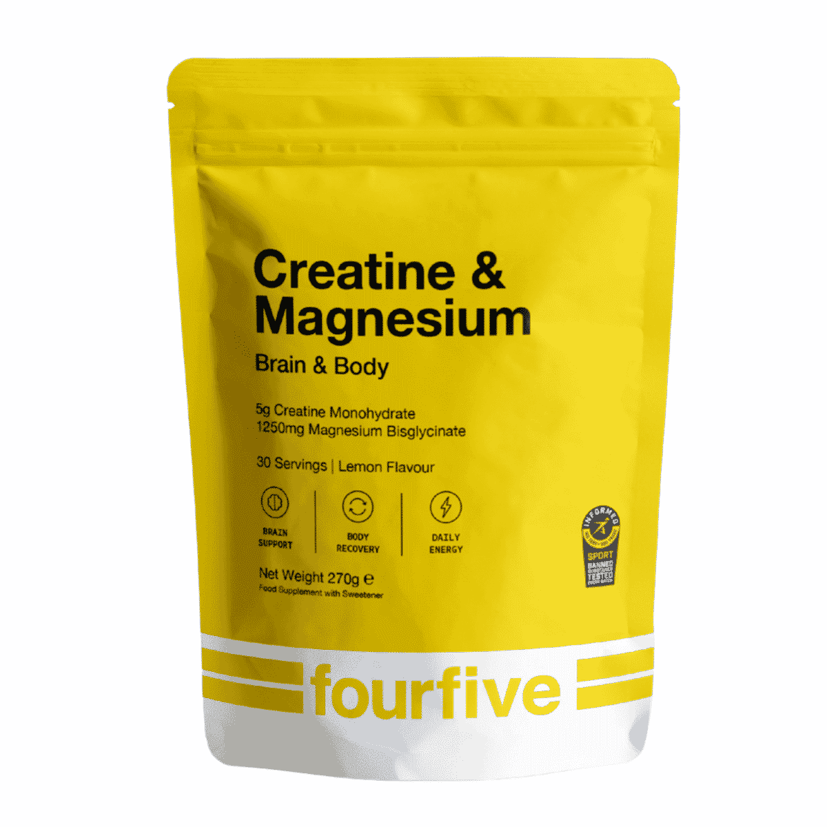 Creatine & Magnesium Brain and Body Pouch 270g