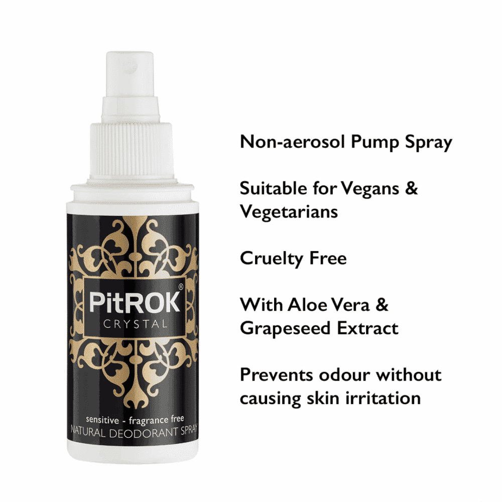 Crystal Fragrance Free Deodorant Spray 100ml