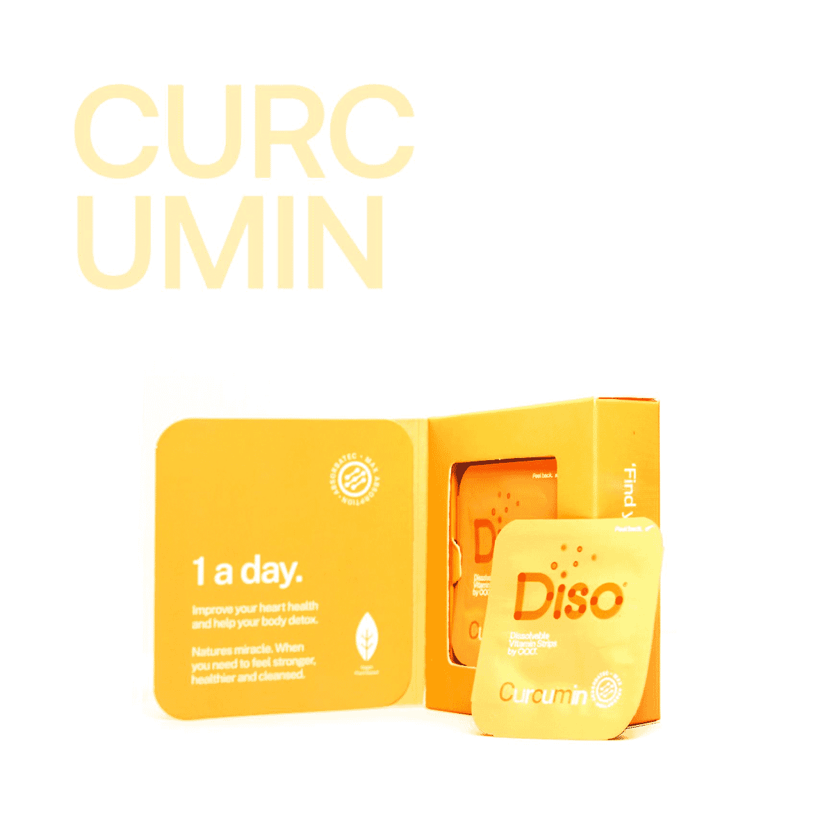Curcumin Dissolvable Vitamin Strips 30s