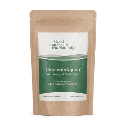 CurcuminX4000 With Fenugreek Seed Extract  Refill Pouch 180s