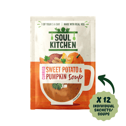 Curried Sweet Potato & Pumpkin Soup 25g SINGLE