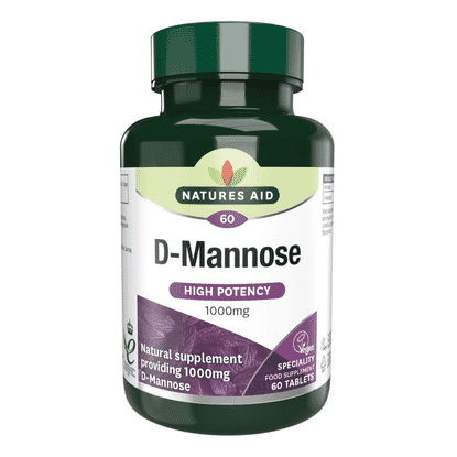 D-Mannose (High Potency) 1000mg 60s