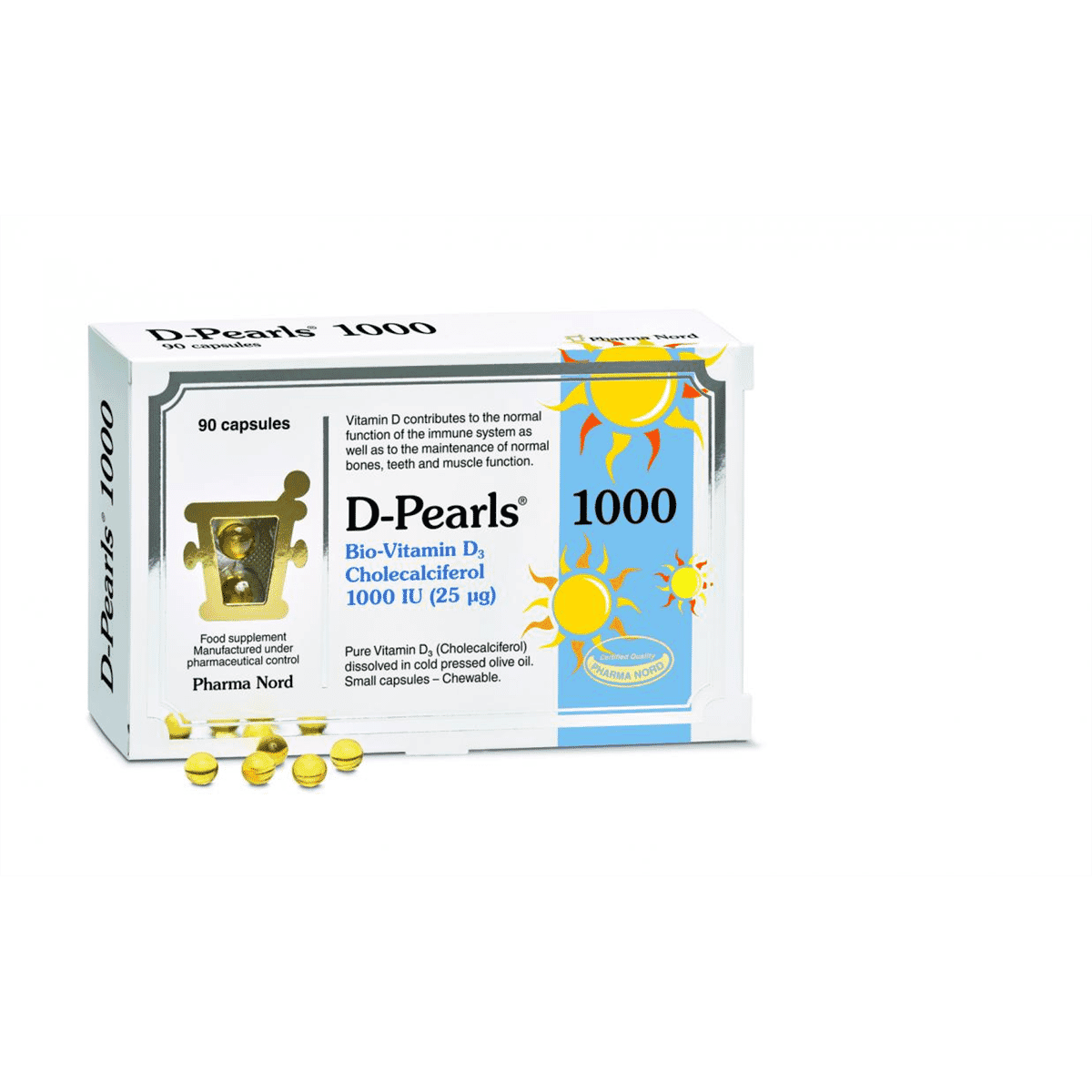 D-Pearls 1000 Bio-Vitamin D3 90s