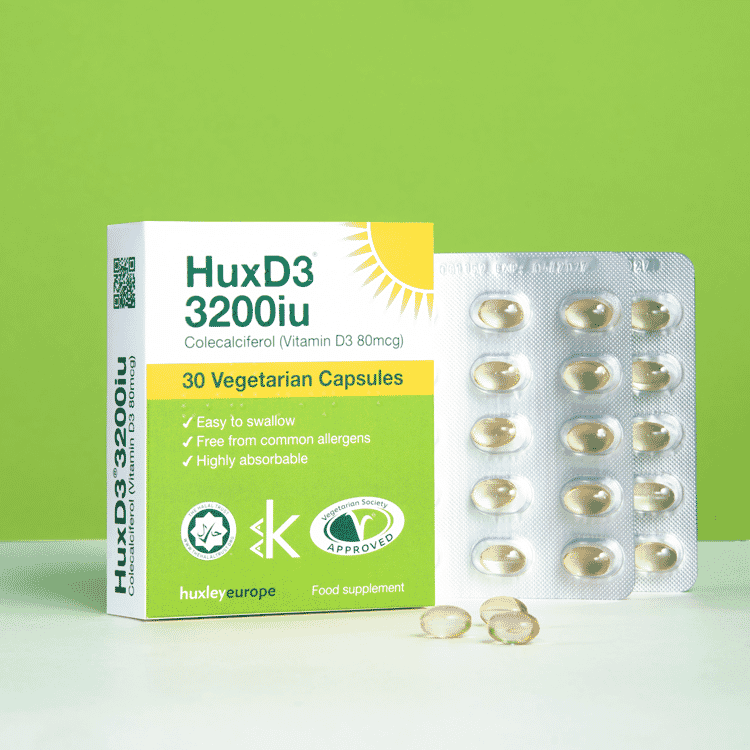 D3 HuxD3 3200 IU (Vitamin D3 80mcg) 30s