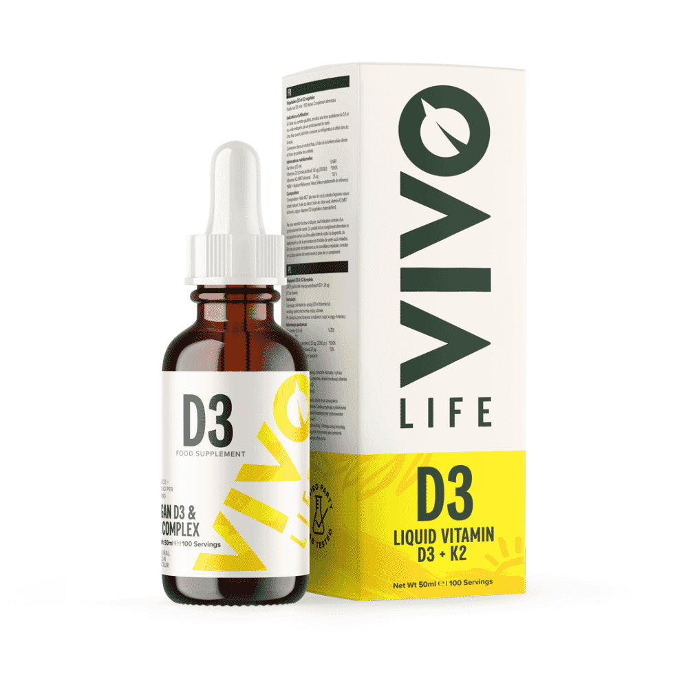 D3 Liquid Vitamin D3 & K2 Lemon Flavour 50ml