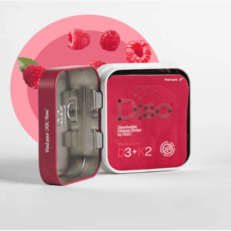 D3+K2 Dissolvable Vitamin Strips 30s